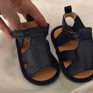 Navy Kids Sandals